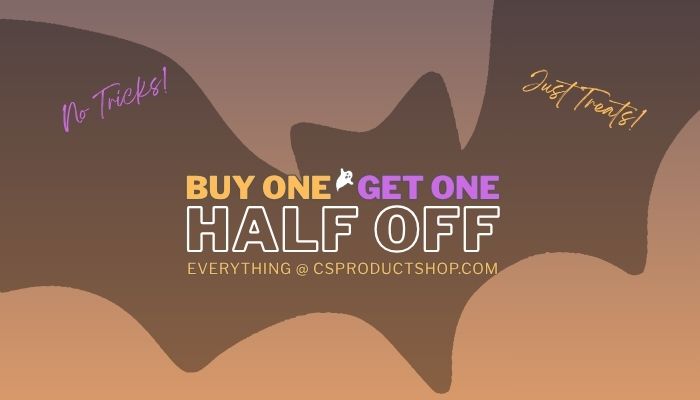 Buy One Get One Half Off — Everything @ csproductshop.com