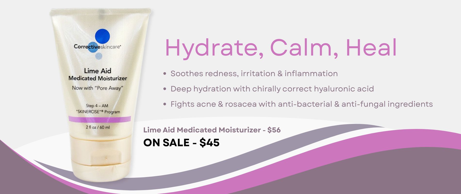 Lime Aid Medicated Moisturizer